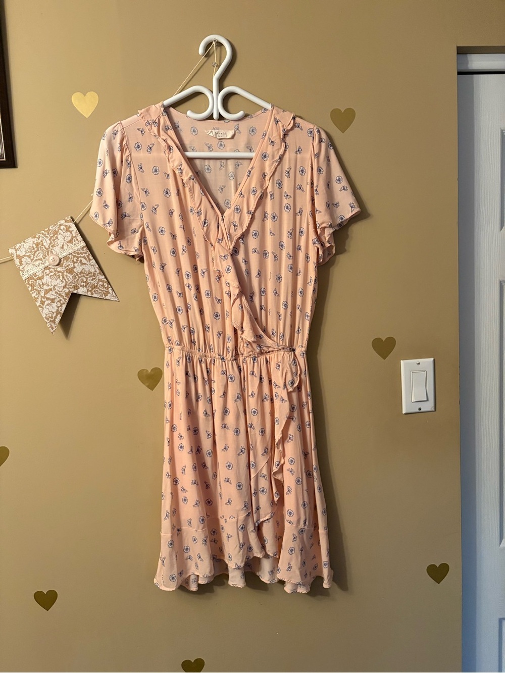 Eloide Floral Faux Wrap Dress - Picture 2 of 12